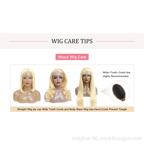 cheap honey blonde human hair lace front bob wig,613 transparent hd lace frontal wig,pre-plucked virgin human hair 613 bob wig